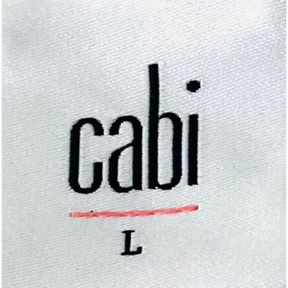 CABI SHORT SLEEVE PULL-OVER V-NECK BLOUSE, WOMENS, L, SOLID WHITE - Picture 8 of 10